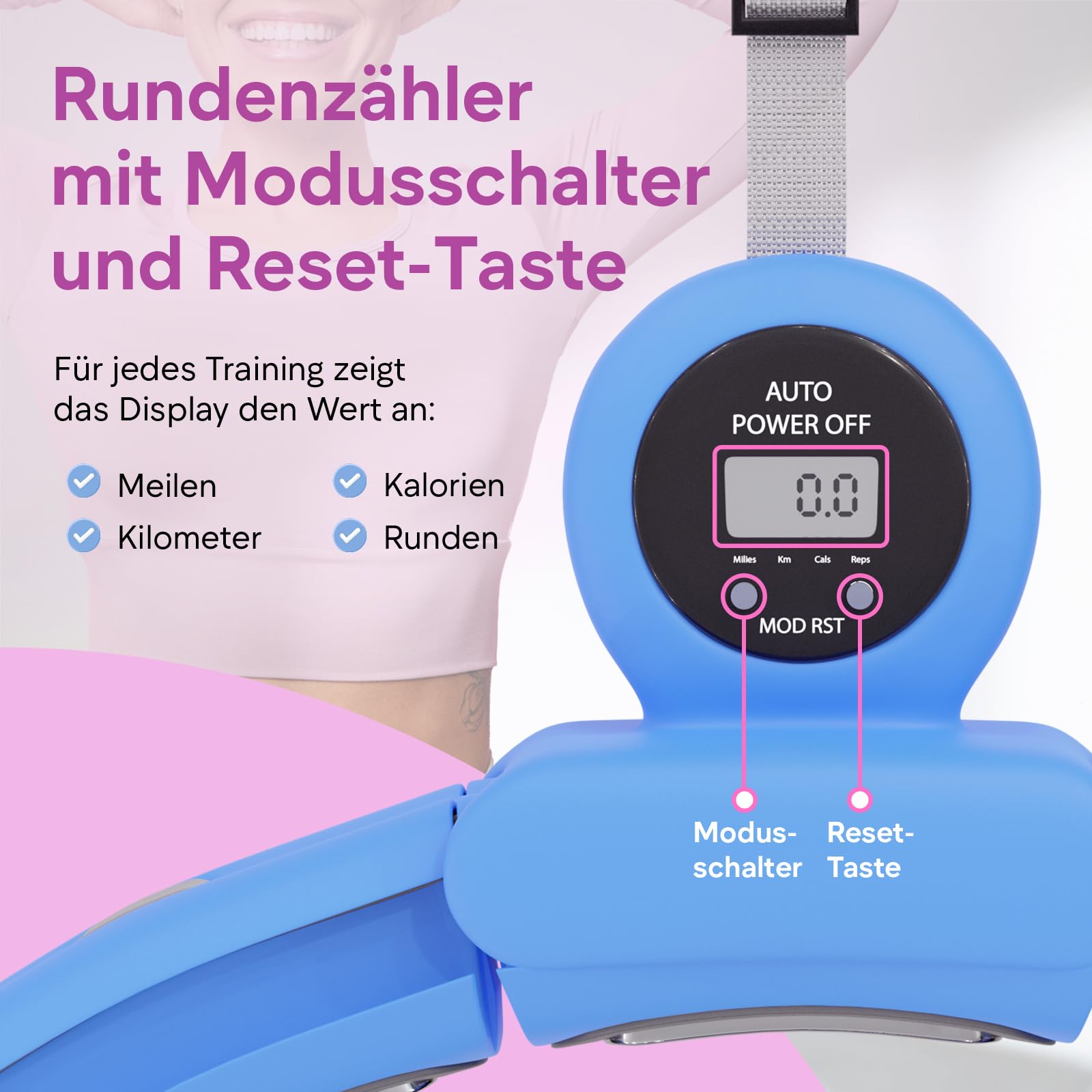 Smart Hula Hoop dla dorosłych, inteligentna hula hop cicha, z licznikiem, fitness hula hop z kulką obciążeniową, do odchudzania, obręcz dla kobiet, biała, do rozmiaru XL