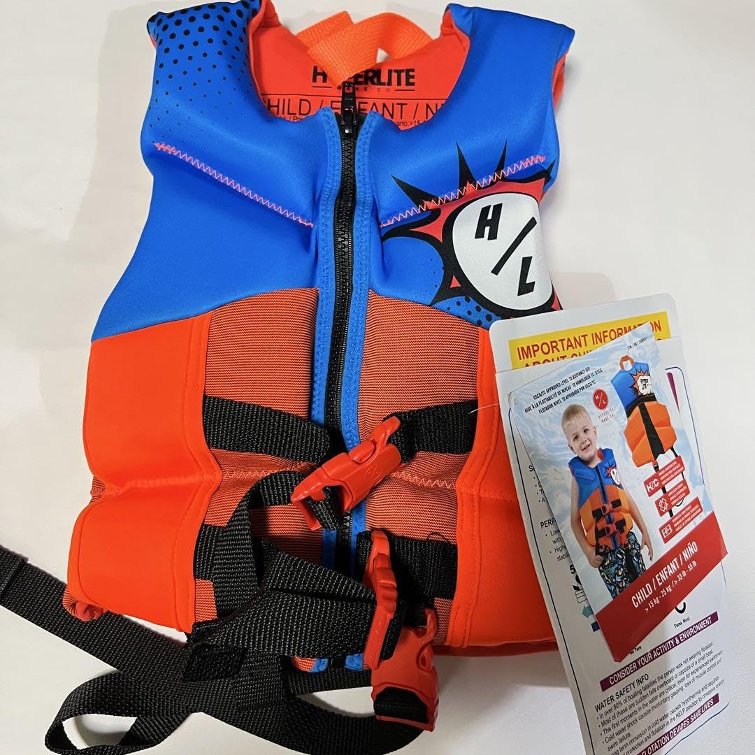 ライフジャケット15kg-25kg ★ハイパーライト フローティング ベスト Amazon | ライフジャケット 子供 15kg〜25kg ハイパーライト | ノー