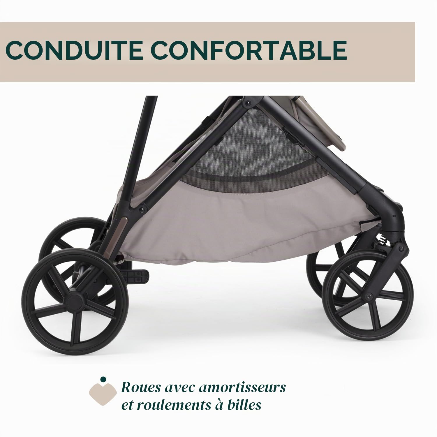 Chicco Poussette Seety, Poussette Légère et Compacte de 0 Mois à 4 Ans, Charge Max 22 kg, Poussette Pliable, Dossier Inclinable, Fermeture Automatique en 1 Geste, Canopy Pare-soleil et Habillage Pluie