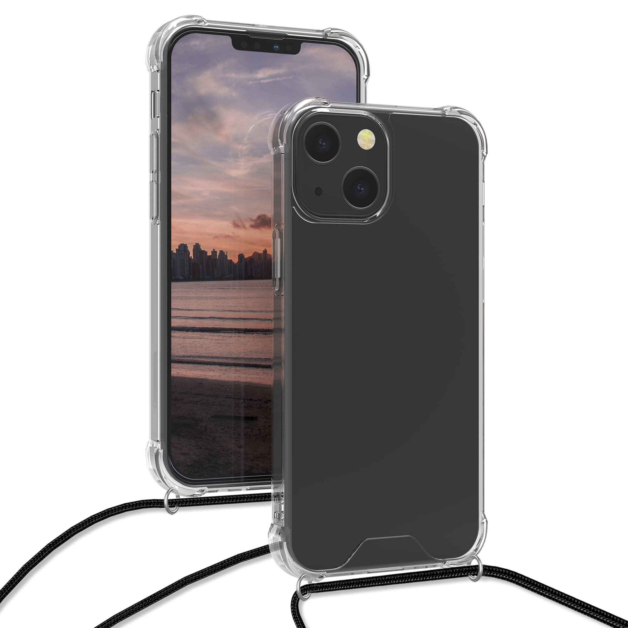 Amazon.com: kwmobile Crossbody Case Compatible with Apple iPhone