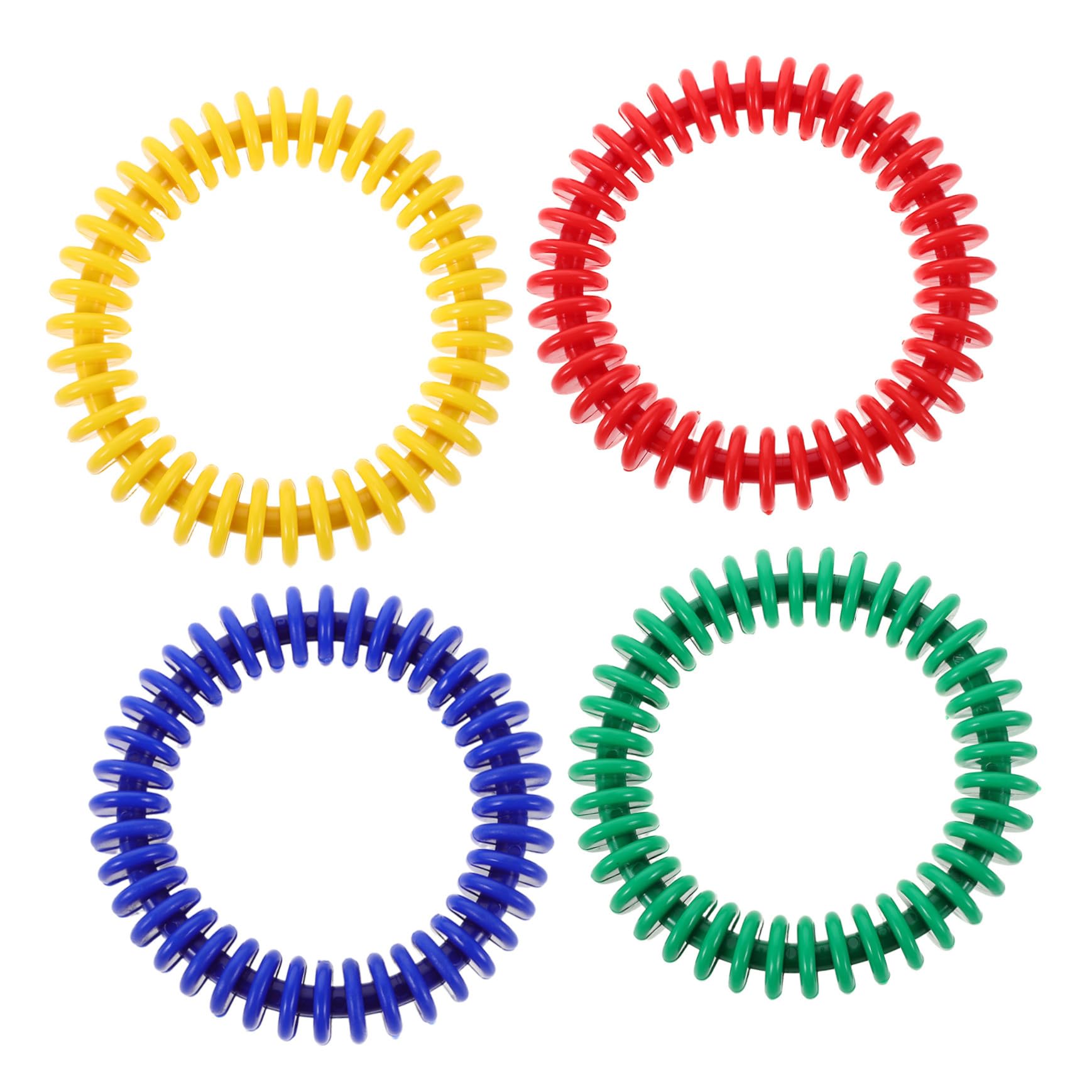 KOMBIUDA 4 Pièces Bague D'entraînement De Plongée Équipement De Plongée sous-Marine Jouets De Piscine des Anneaux Plastique