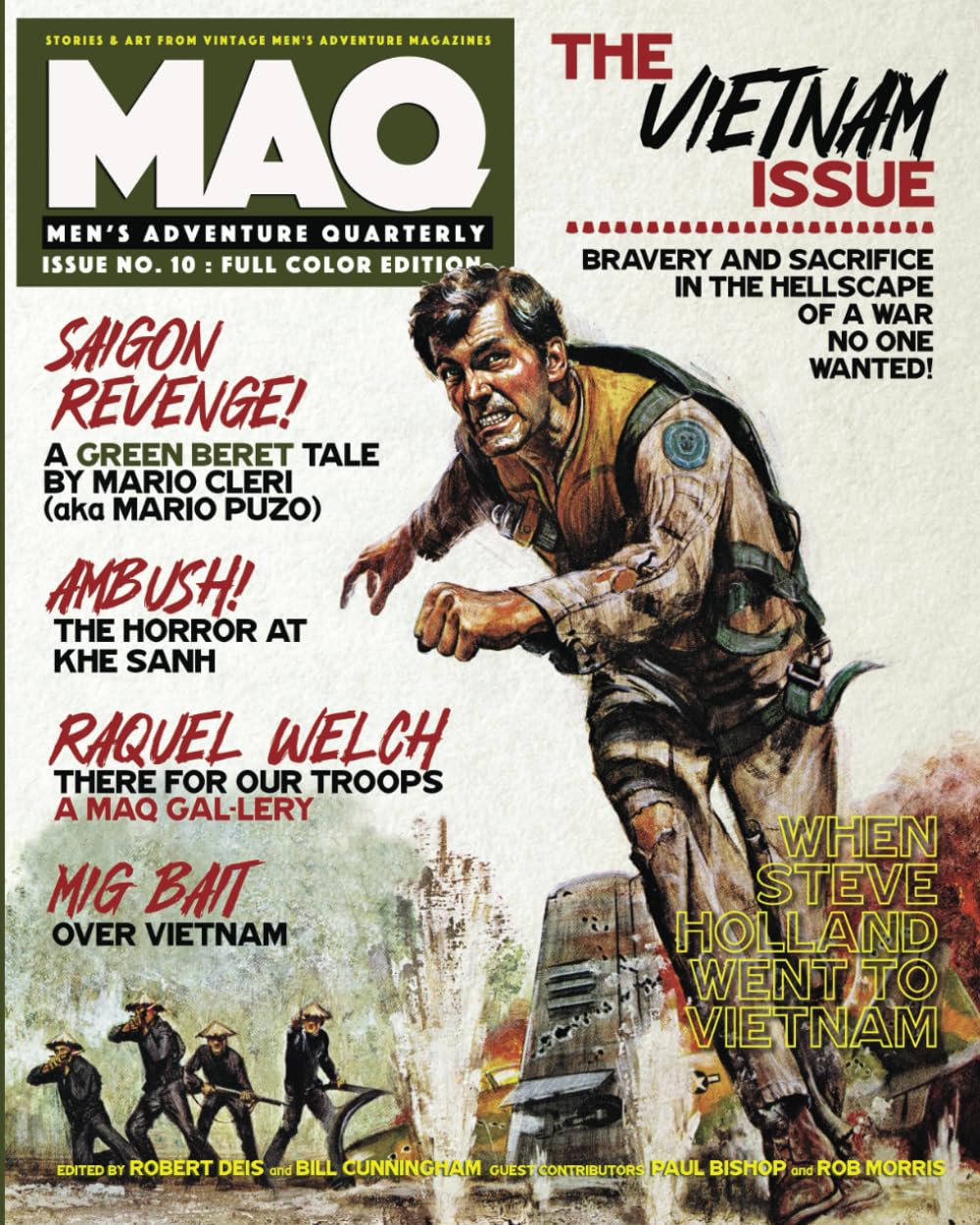 THE MEN'S ADVENTURE QUARTERLY #10: FULL COLOR EDITION      Paperback – February 27, 2024