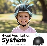 Vista 5 de Casco de bicicleta para niños con certificado CPSC, casco de seguridad ajustable para edades de 3 a 14 años, casco de bicicleta, monopatín, casco