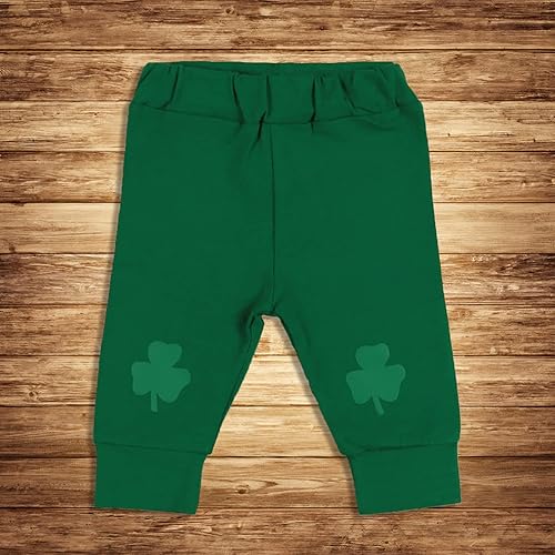 Vista 5 de Baby Boy Valentines Day OutfitNew Round Neck Newborn My 1st Valentine Day Long Sleeved Letter Top+pants+Hat 3Pcs Set