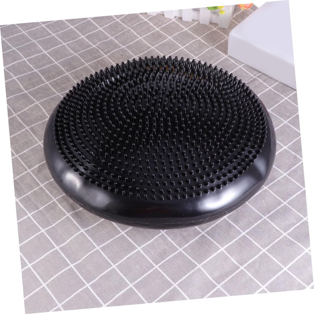 Cuscino Gonfiabile per Equilibrio Nero in Pvc per Ragazzo Ragazza