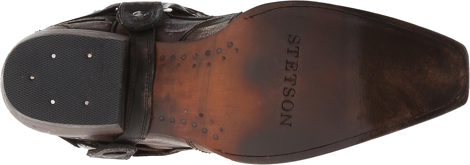 Stetson Men's Snip Toe Harness W/ Bleach Boot
