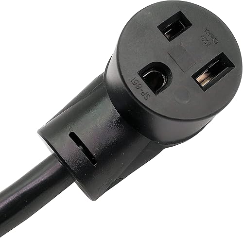 Miniatura 3 de Parkworld 885781 Secador 14-30P a soldador 6-50R Cable adaptador de soldador 30A 250V