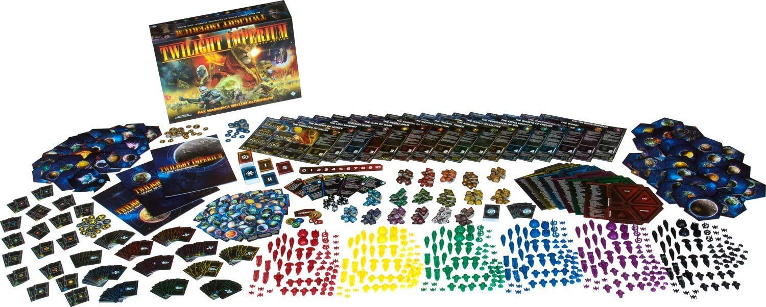 Asmodee: Twilight Imperium Quarta Edizione, Gioco da Tavolo, 3-6 Giocatori, 14+ Anni, Edizione in Italiano