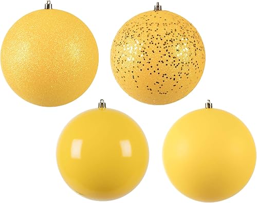 Vista 52 de Vickerman N591554BX Adornos de bola, 6", Celadon