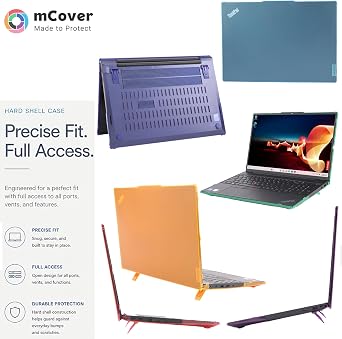 mCover case ONLY Compatible for 2024-2025 16 Lenovo ThinkPad E16 Gen 1 / Gen 2 Windows Notebook Computers (NOT Fitting Any Other Models)- Black
