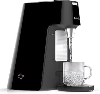 Breville VKT124 HotCup - Dispensador de agua caliente, 3 KW, altura ajustable, 1,7 litros, color negro brillante