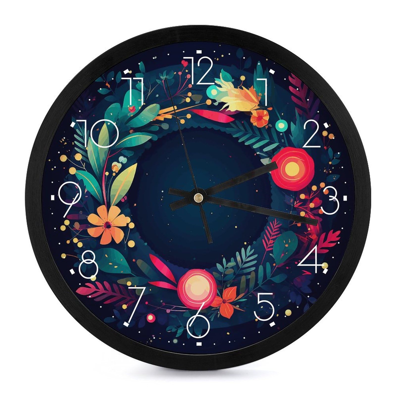 Horloge murale sans tic-tac mécanique pour retrouver le calme au bureau