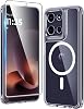 Motorola Moto G-Power-5G-2026用FNTCASE ケース:Moto G Power 2025用ケース クリア スリム 黄変防止 携帯電話カバー - 頑丈な耐衝撃保護バンパー透明携帯電話ケースクリア磁気