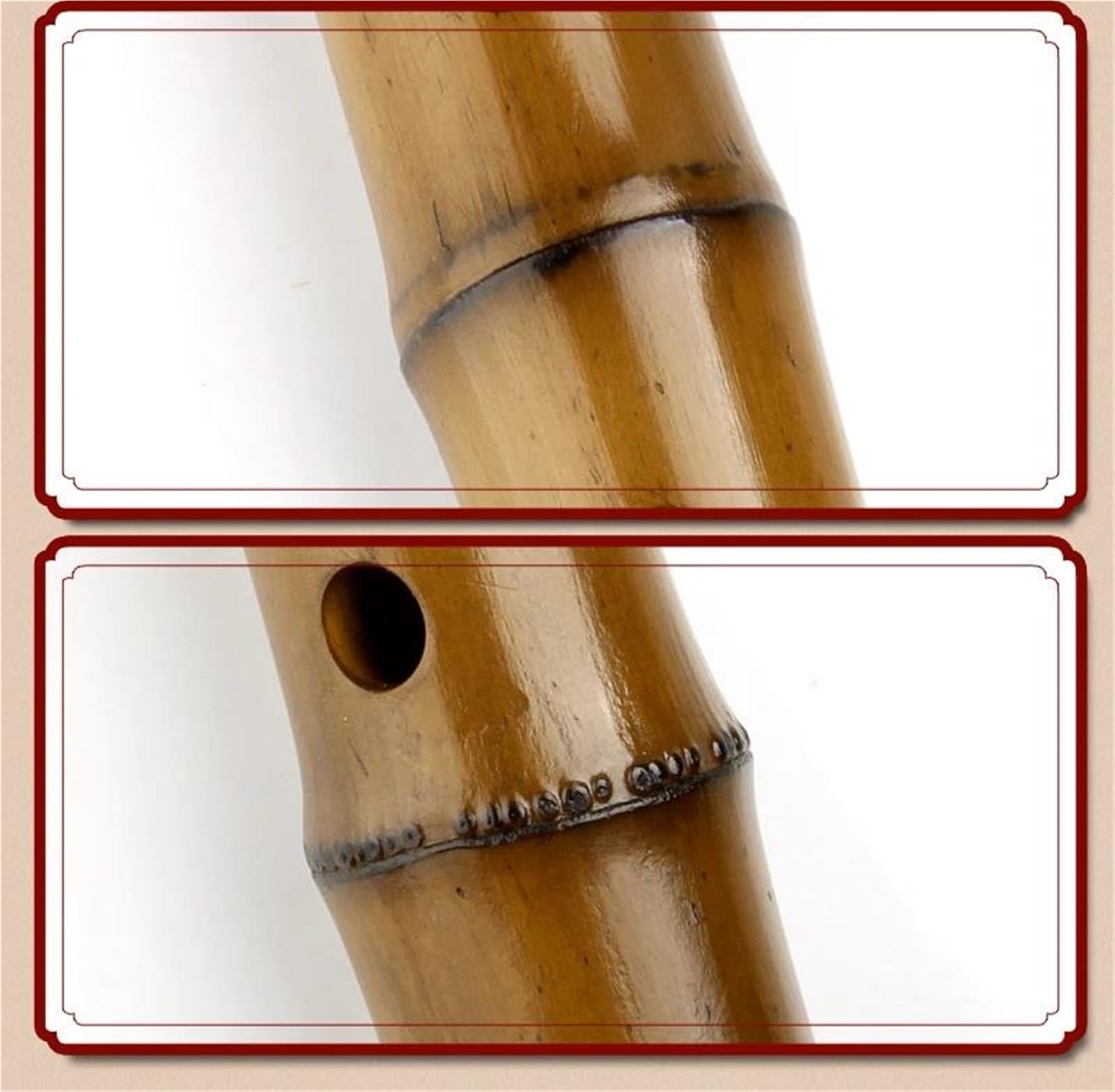 Flauto di bambù a 8 fori in Fa strumento a fiato Nanxiao non shakuhachi disponibile per professionisti Flauto Bambù Professionale