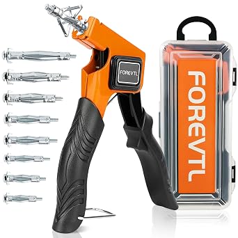 Molly Bolts for Drywall & Plaster Walls 0.12"-1.52", 32PCS in 8 Sizes Screws with Molly Bolts Setting Tool, Heavy Duty Hollow Wall Anchors Perfect for TV, Picture & Mirror, Holds Up to 65lbs
