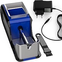 JeVx Automatic Electric Tobacco Rolling Machine, Cigarette Making Machine and Cigarette Rolling Machine, Tobacco Making Machine, Cigarette Rolling Machine and Blue Tobacco Packaging Machine