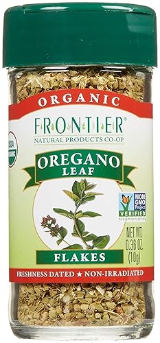 Miniatura 1 de Frontier Hoja de orégano orgánico, 0.36 oz