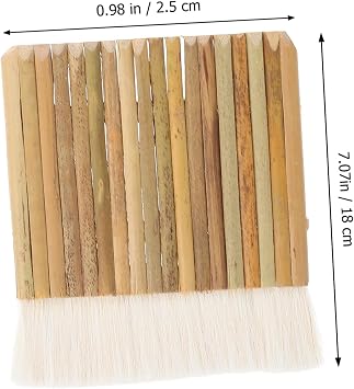 5pcs Hake Paint Brushes Set Soft Wool Watercolor Brushes for Art Supplies Painting and DIY Projects