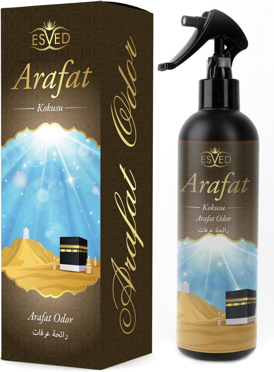 Islamic Holy Places Room Spray, Room Fragrance, Prayer Rug Fragrance (Essence-Ravza-12)