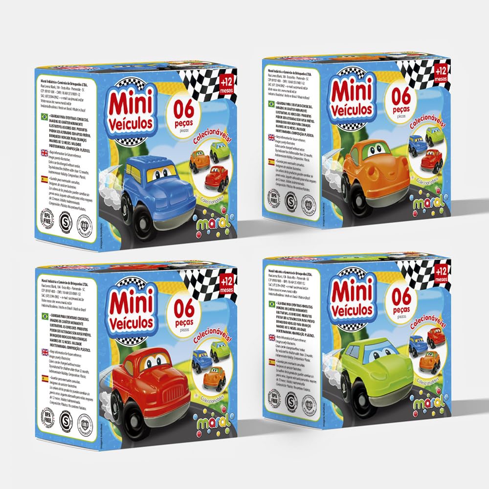 MINI VEÍCULOS - SORTIDOS - MARAL - CAIXA : Amazon.com.br