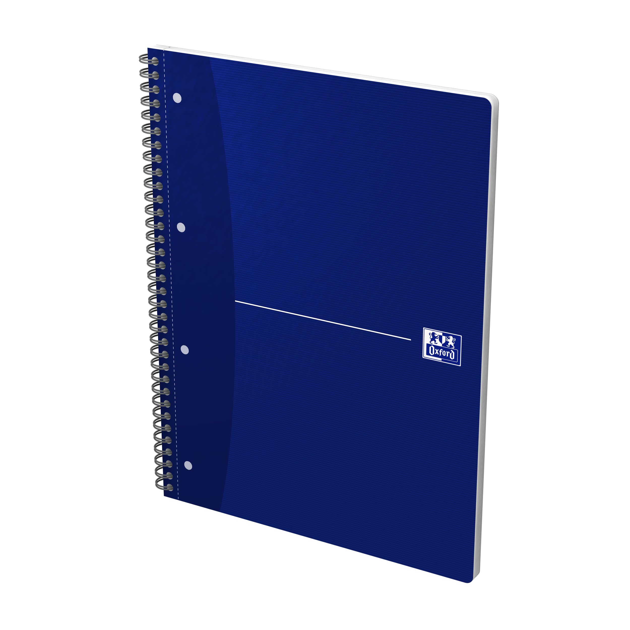 Oxford Collegeblock A4, kariert, 70 Blatt, original blue / blau, 5 Stück