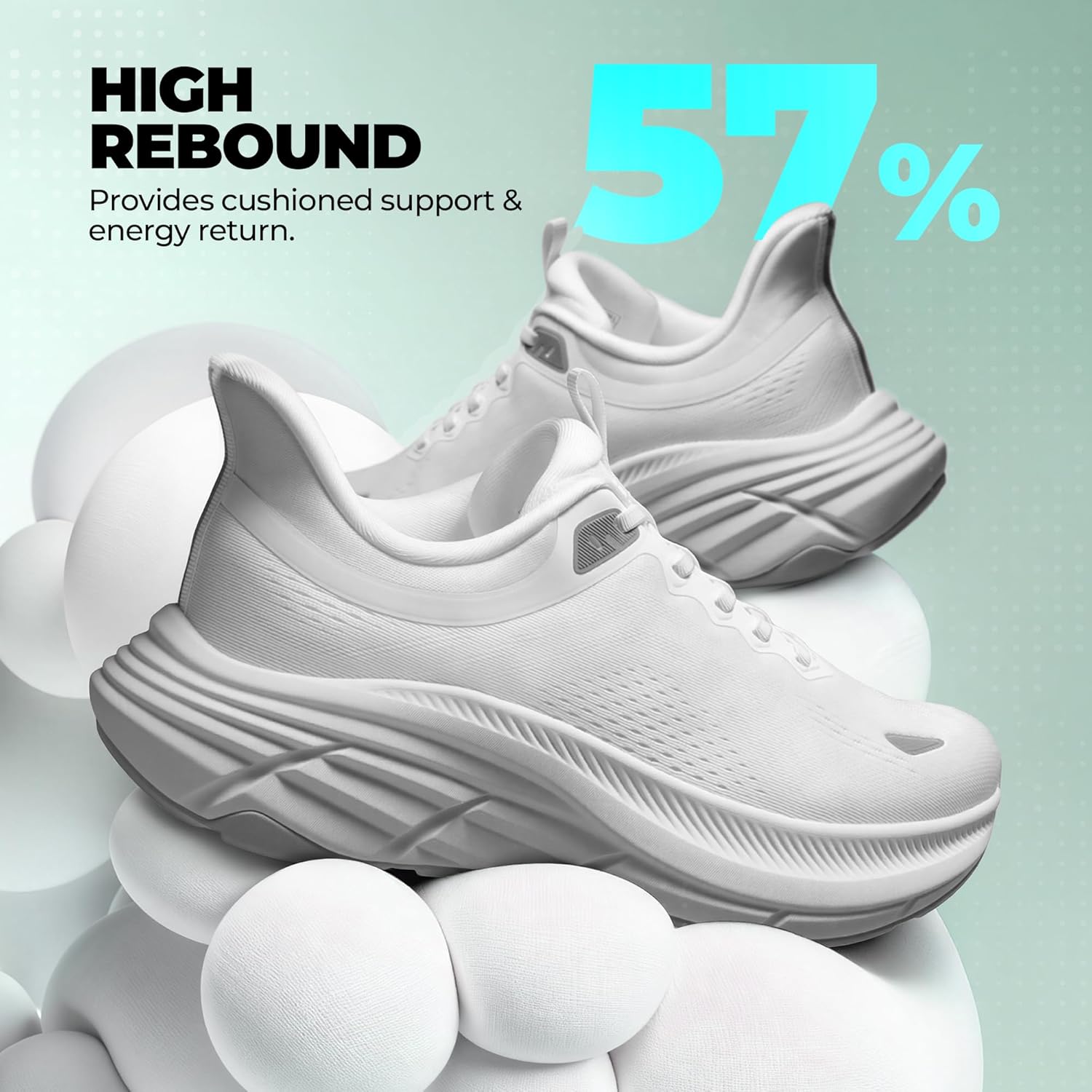 NORTIV 8 Men's Slip On Walking Shoes Cushioning Hands Free Non Slip Comfortable Workout Running Tennis Gym Athletic ActiveBreeze Fashion Sneakers - Image 4