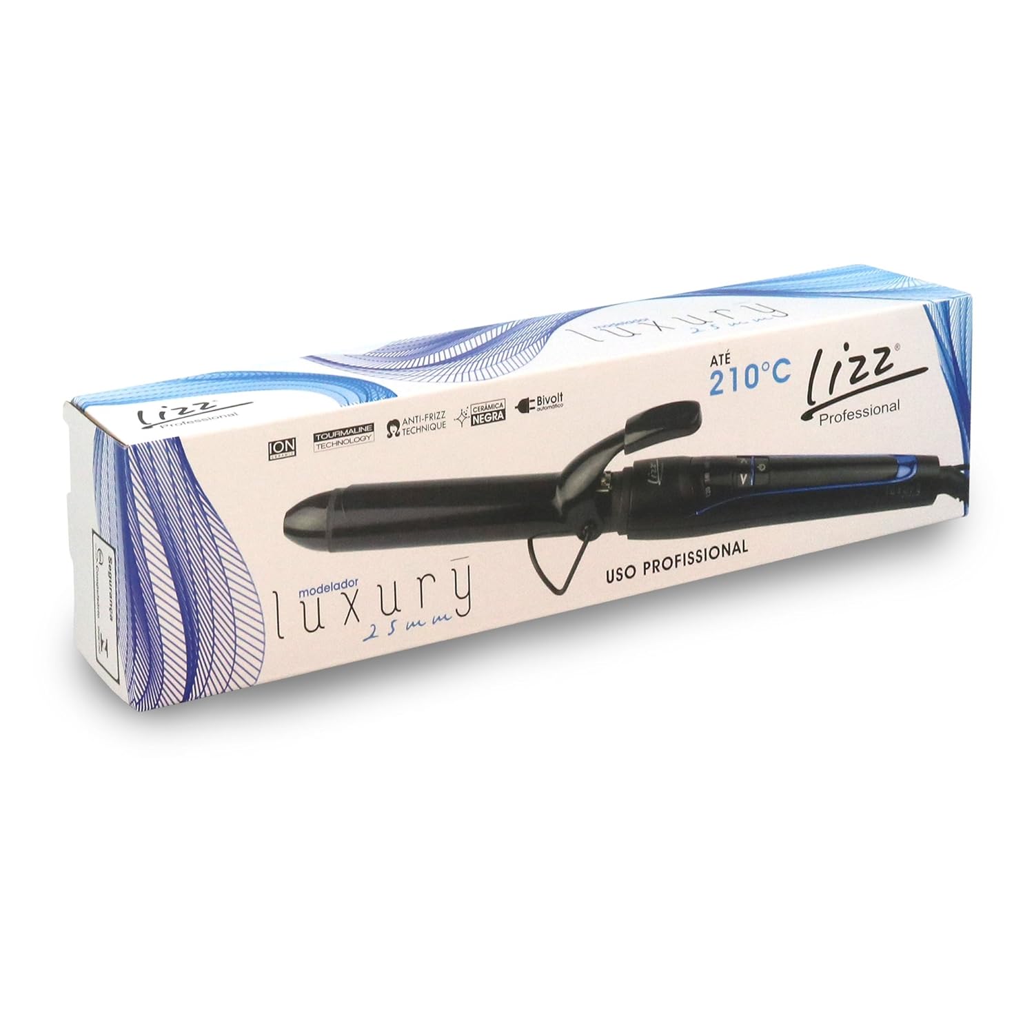 Lizz Professional Modelador De Cabelo Luxury 25 Mm Preto Bivolt em promoção! Veja a oferta e mais achadinhos de Cabelos 4 Hoje é o melhor dia para comprar Lizz Professional Modelador De Cabelo Luxury 25 Mm Preto Bivolt com aquele preço maroto! Promoção! Aproveite a oferta! 4