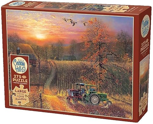 Miniatura 2 de Cobble Hill - Rompecabezas de 275 piezas de fácil manejo, tomando un descanso, póster de muestra incluido