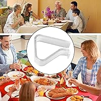 Vista 7 de 24 piezas de clips transparentes claros para mantel, clips de plástico para mantel, abrazaderas para cubierta de mesa a prueba de viento, soportes