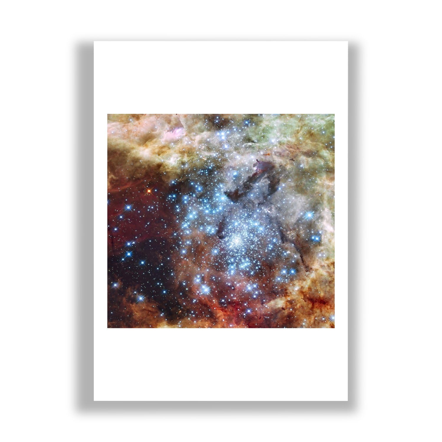 Impression d'art mate Télescope Hubble Spiffing Prints XL
