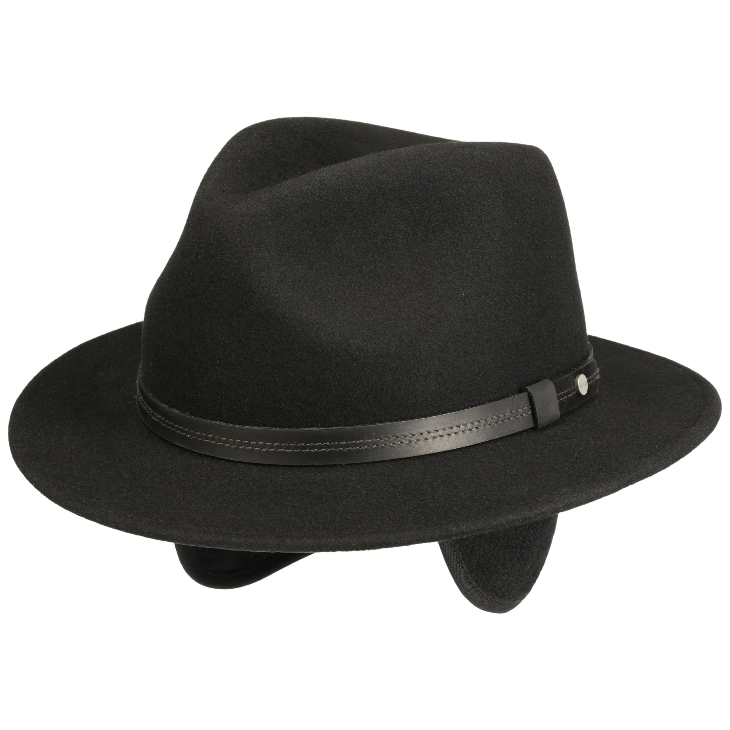 Stetson Traveller Wollhut Herren Winter mit Ohrenklappen