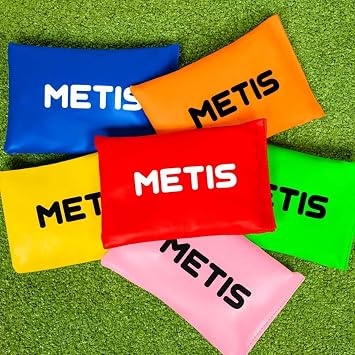 METIS Soft Bean Bags | Boost Coordination, Catching & Throwing   Ideal for Schools & Play   Multi-Coloured Pack of 6