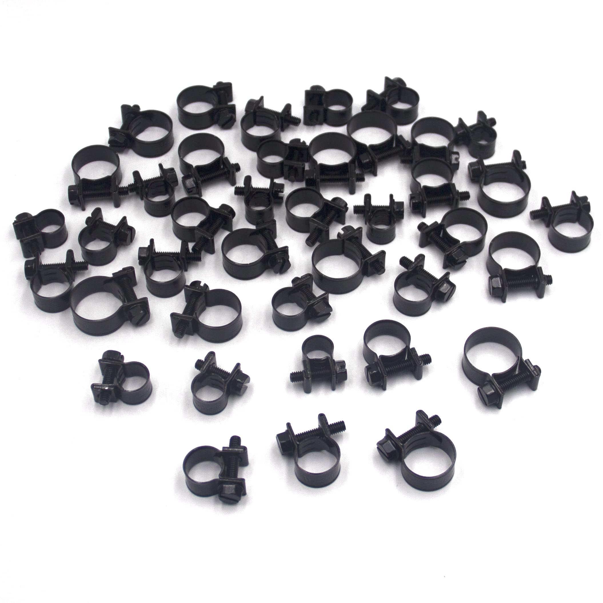 Lot De 10 Colliers De Serrage En Acier Inoxydable De 18 Mm Avec Insert