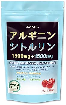 Amazon | JAY＆CO. アルギニン & シトルリン パウダー(人工甘味