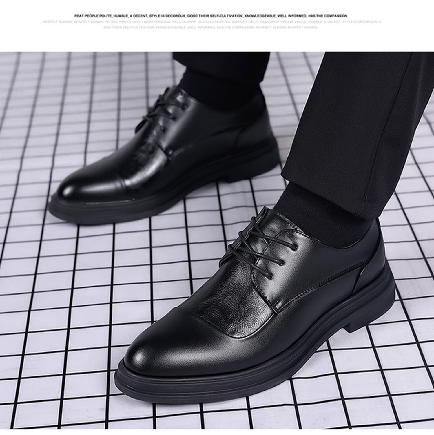 Scarpe da Uomo Classiche Basse Stringate Derby Scarpe Oxford | Oxford da Uomo Scarpe Derby Stringate Basse Scarpe Formale Scarpe da Sposa