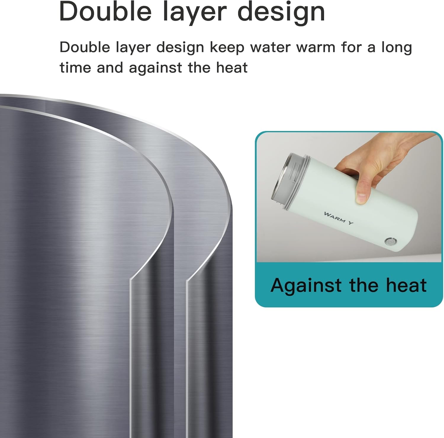 Small Electric Travel Kettle,Portable Mini Tea Kettle For One Cup,Fast Boiling Electric Tea Kettles Automatic Shut Off,Boil-Dry Protection,Hot Water Maker For Tea, Coffee, Baby Milk And Fast Food