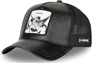 Capslab Batman DC Black White Trucker Cap