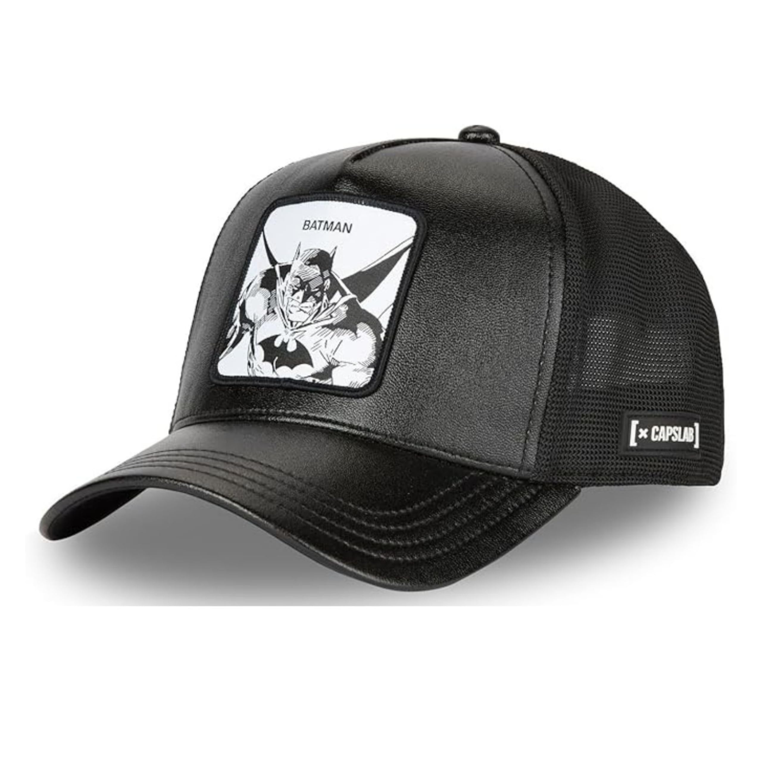 Capslab Batman DC Black White Trucker Cap