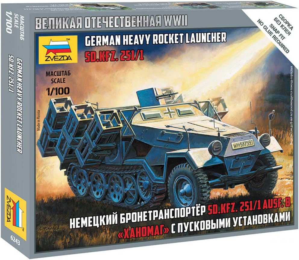 Zvezda ZS6243 Modeling of Guera