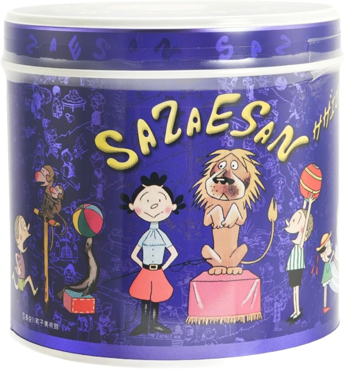 Nagatoyya Sazae-san Petite Sabre Can (Butter Flavor) Blue Can
