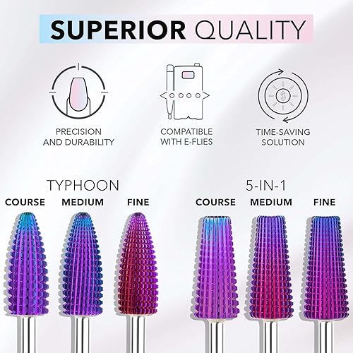 Miniatura 6 de Kiara Sky Colección de brocas (negro)