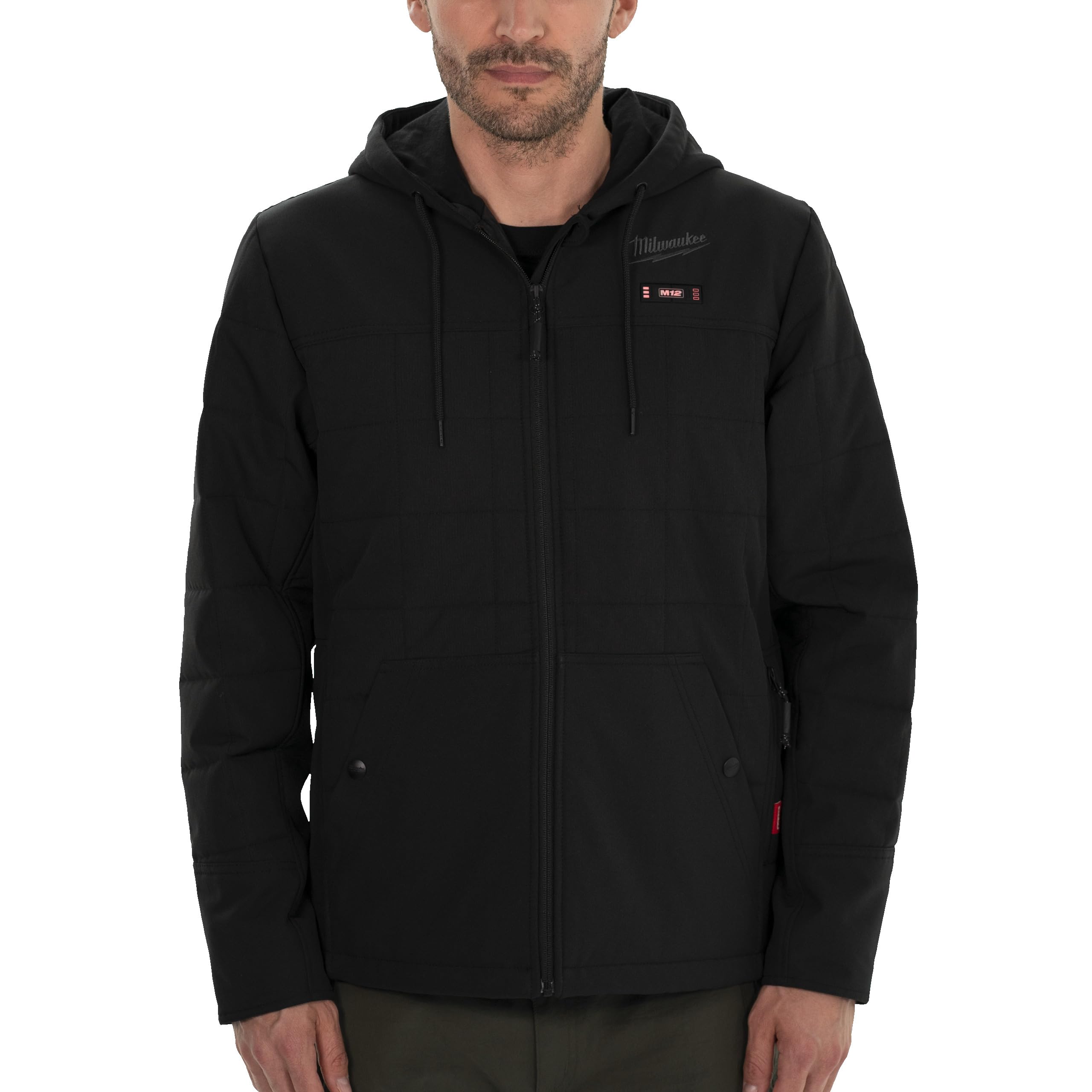 Milwaukee Unisex Black Heated Coat, L