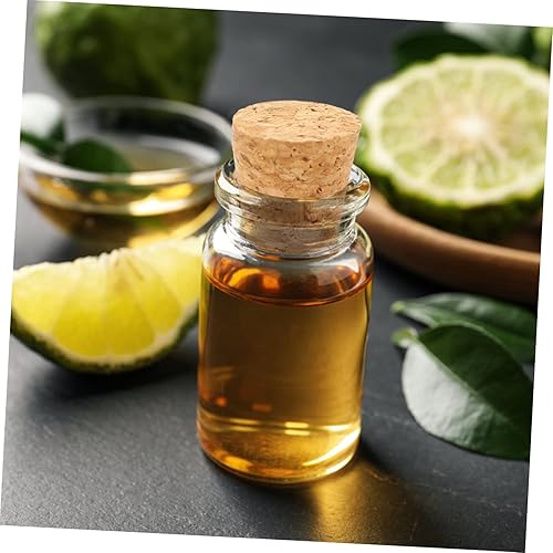 Miniatura 2 de Cabilock 60 piezas de botella de vidrio corcho sellado corchos vino corcho carpintería abeja tapones de corcho natural tapones de corcho suculentas,