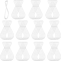 Vista 1 de Sratte 60 ganchos de techo colgantes para azulejos de techo, ganchos de techo colgantes para colgar en el aula, colgadores de azulejos suspendidos