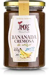Bananada cremosa zero ad. de açúcares de colher - RB Amore - 400g