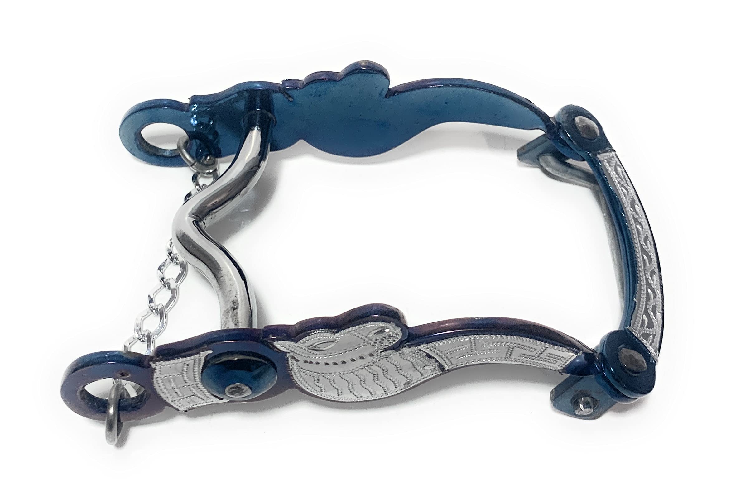 EL CHARRO Men's Western Belt Buckle Horse Bit. Hebilla Charra Frenito