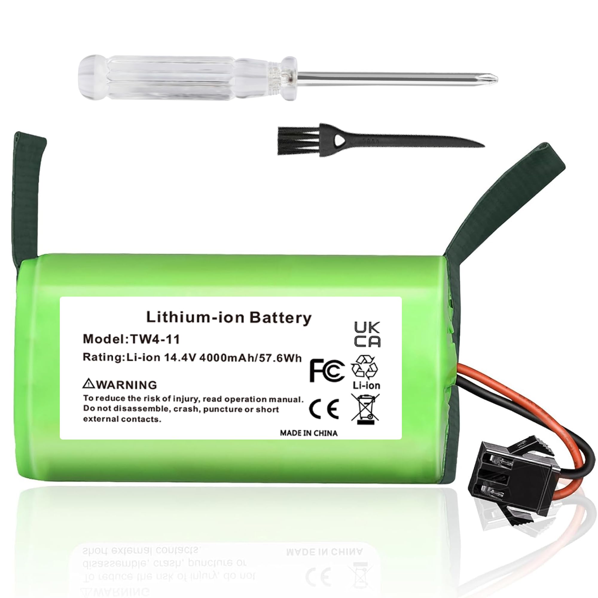 REACELL 14.4V 4000mAh Replacement Battery for Eufy RoboVac 11 11S Battery