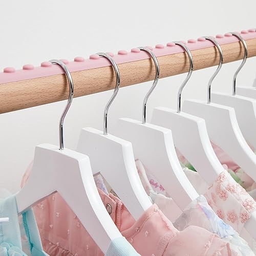 Miniatura 8 de Roomedys Cinta espaciadora para perchas, sistema de división de ropa y ropa, accesorio de barra de armario para organización de ropa, transparente,