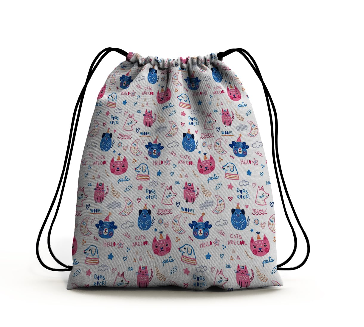 zori Design Pattern Polyester String Backpack Bags for kids for Gym, Yoga, Tuition,Beach Bag for 4-10 year boys and girls-picture-26
