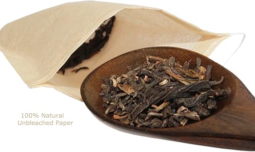 Miniatura 3 de Bolsas filtro de té con papel 100  natural sin teñir M Marrón